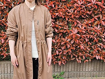 即！完売【ワークマン】話題沸騰の雨も安心きれいめなワンピースコート