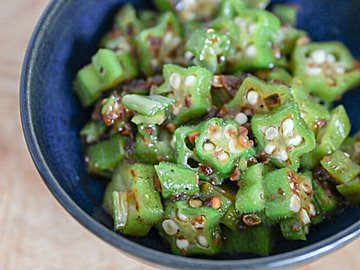 【カルディ】火を使わず和えるだけ！もっと手軽にオクラを食べよう♪おすすめ商品2選＆レシピ付き