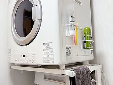 【山崎実業】狭い賃貸洗面所がすっきり！転勤族の妻が新生活のために買ってよかったもの3選