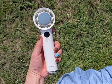 【楽天1位】体感温度-25℃!?約1秒でスグ冷たい！“2025年最新版”「冷却ハンディファン」の購入レポ