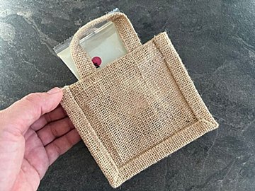 【無印良品】ジュートバッグやトートバッグなどの定番バッグがそのままの形でミニサイズになっちゃった！