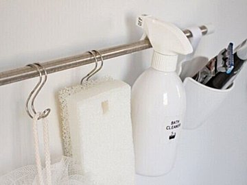 もうヌメリに悩まない！浮かす収納でお風呂掃除をラクにする!!