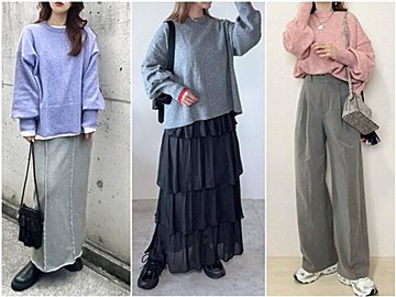 【2025年冬】3,299円で買えるだと…?! GeeRA「袖ボリュームミックスカラーオーバーサイズニット」お手本コーディネート5選