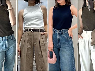 【ユニクロ】涼しくて秋らしい！今すぐ着られる「ハイネックブラトップ」が大活躍