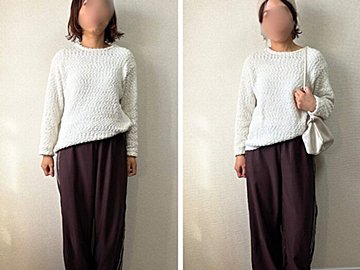 冬の定番アイテム太って見えているかも!?40代のニットトップス着こなしテクニック