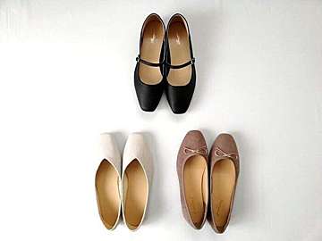 40代向け しまむらバレエシューズが春コーデに使える サンキュ 40代向け しまむらバレエシューズが春コーデに使える サンキュ