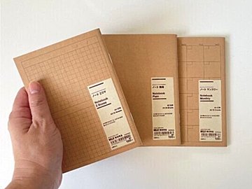 1冊100円で整う！手帳が続かない人にこそすすめたい無印良品A6ノート3つ【整理収納アドバイザー解説】