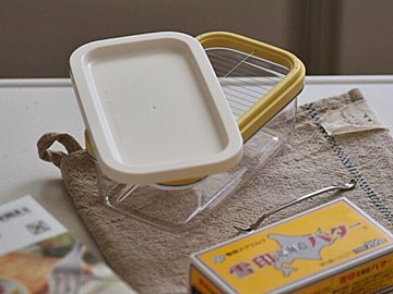 考えた人天才！【ニトリ】「買って大正解」「愛用している」密閉式カットできるバターケースを紹介