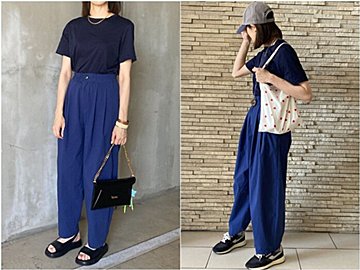 この夏は「無地Tシャツだけ」でキレイ・カジュアルコーデもどっちもいける！ひと工夫するだけで見違える着こなしテクを伝授