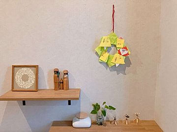 ツリーを置きたいけど場所がない人も楽しめる！小さなスペースでOKのクリスマスデコ