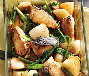 みそマヨで旬の魚をふんわり焼いて あじのにらみそマヨ焼き サンキュ みそマヨで旬の魚をふんわり焼いて あじのにらみそマヨ焼き サンキュ