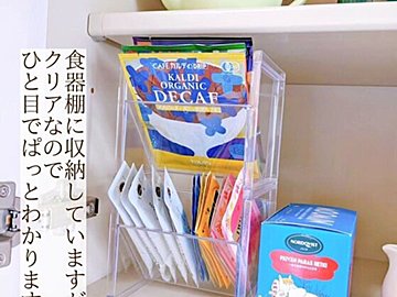 インスタグラマー愛用！【ダイソー】「長年愛用してる」「おうちカフェにぴったり」収納グッズ活用術2選