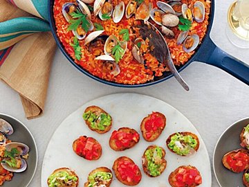 和田明日香さんのカジュアルおもてなしレシピ！絶品フライパンパエリア