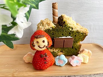 【コストコで絵本スイーツ】SNSバズり中のケーキで、お菓子の家を作ってみた！