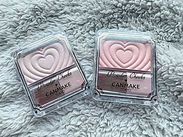 プチプラ！キャンメイク新色パウダーチークス透明感ツヤ感が良い！(イエベ春)