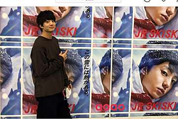 JR SKISKIポスターに注目の若手俳優・伊藤健太郎が登場！　「かっこよすぎる」と話題に