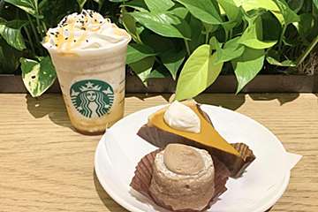 スタバ新作、秋の味覚を食べつくし！　大学芋がフラペチーノに…？