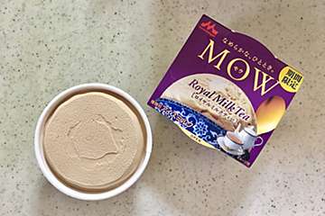 MOW新作アイス「ロイヤルミルクティー」実食！　紅茶好きは見逃せない