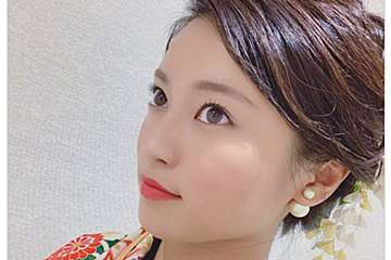 小島瑠璃子、25歳の誕生日を報告　艶やかな着物姿に「めっちゃ綺麗」