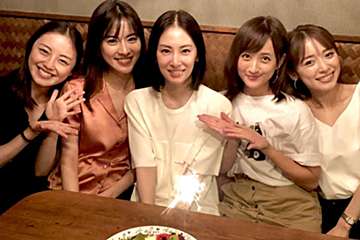 北川景子の誕生日に「セーラー戦士」5名が集結！　32歳のテーマは…